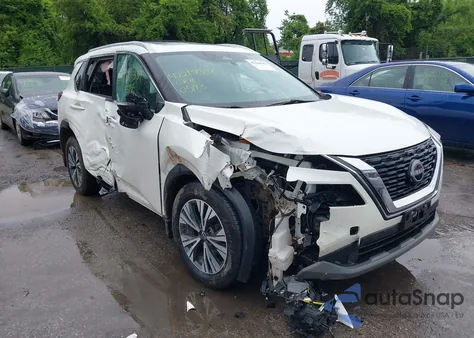 2022 Nissan Rogue Sv Intelligent Awd from USA, damaged, VIN 5N1BT3BB9NC705641